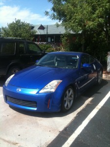 Blue 350Z