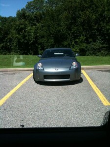 Silver 350Z